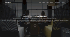 Desktop Screenshot of dixitech.com